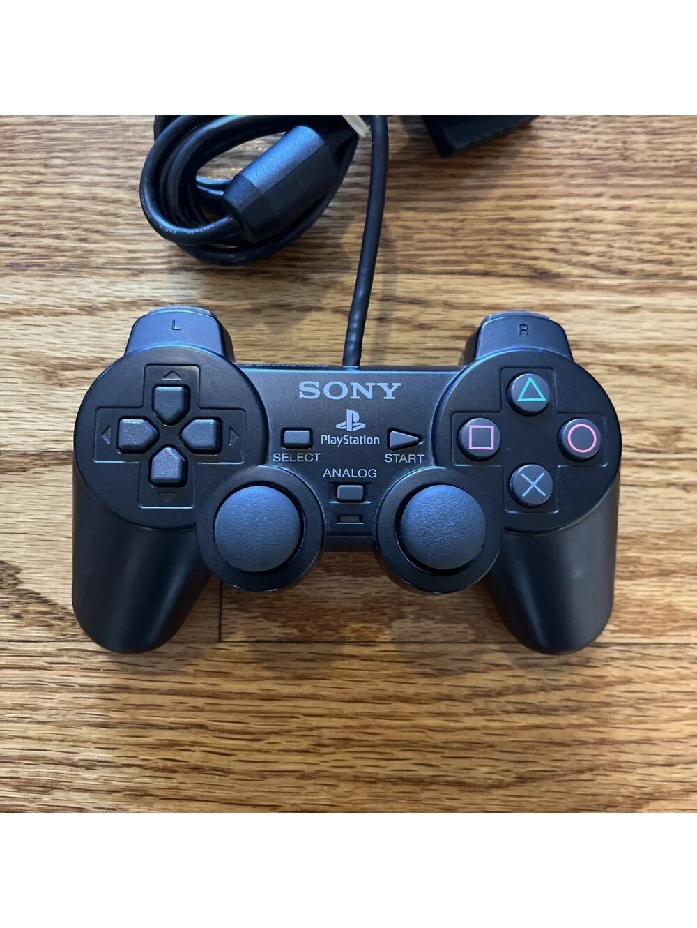 Black Dual Shock 2 Controller Official Sony PlayStation 2 PS2 SCPH-10010